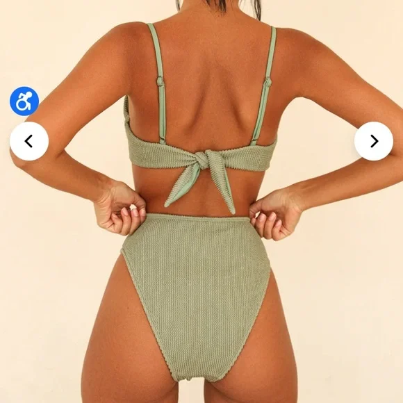 Dippin Daisy’s Gigi Top & Bottom Seashore Bottom - Picture 6 of 12